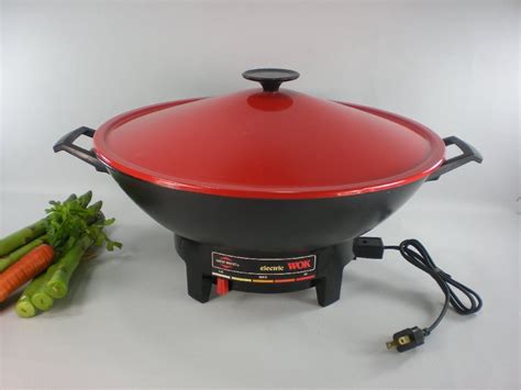 Plus, the lid and cooking pot are dishwasher-safe so cleanup is a breeze. . West bend electric wok